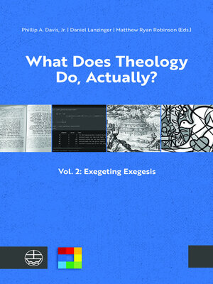 cover image of What Does Theology Do, Actually?, Volume 2